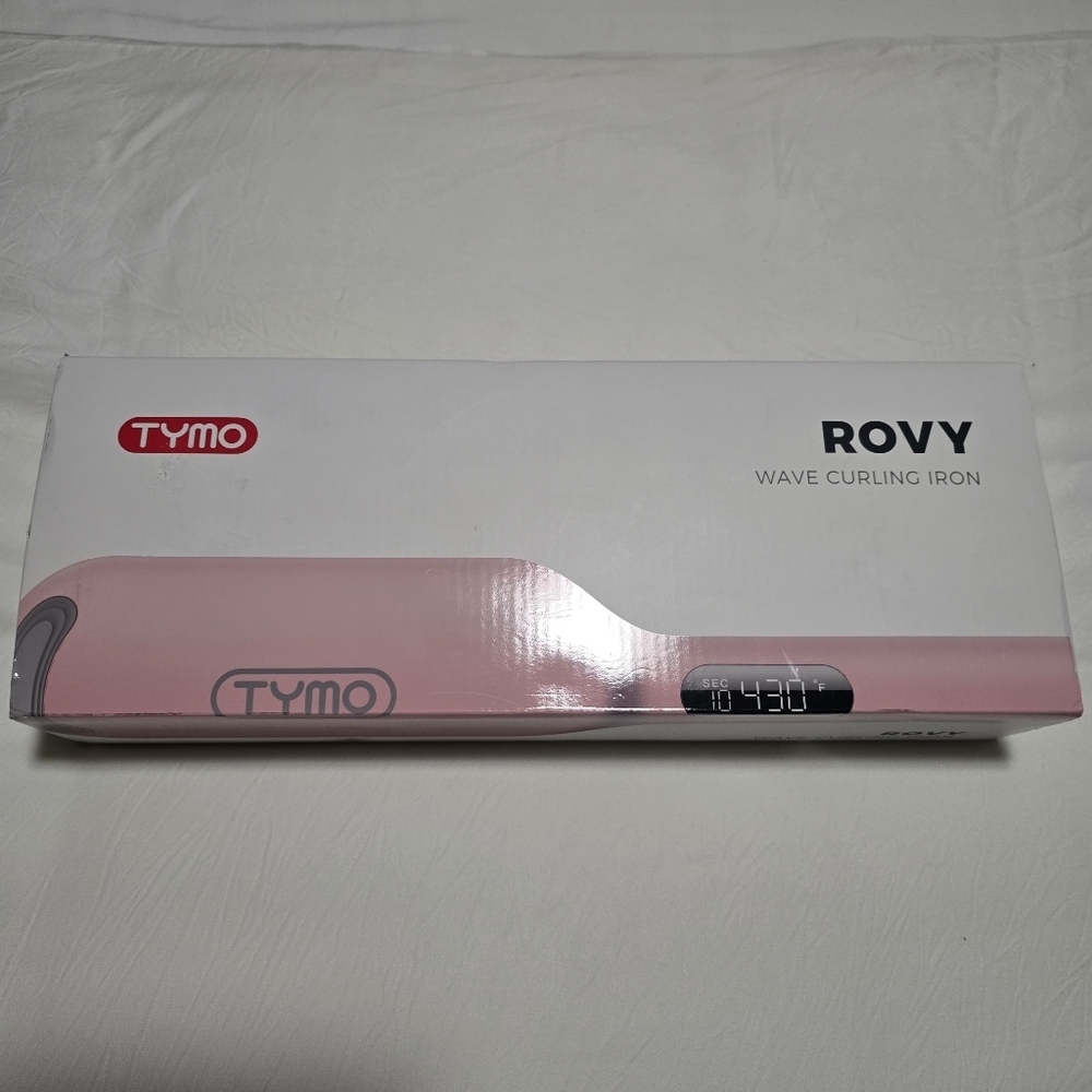 TYMO ROVY Beach Waves Curling Iron Ionic Deep Waver Hair Curler Tool 1.25"